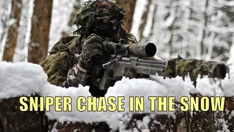 Airsoft War - Sniper Chase in Snow - Scotland HD