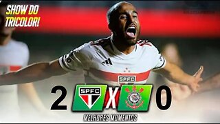 São Paulo 2 x 0 Corinthians - 16/08/2023 -- VIRA O CONFRONTO E VAI PARA A FINAL DA COPA DO BRASIL!