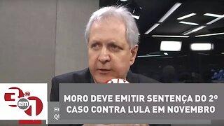Augusto: Moro deve emitir sentença do 2º caso contra Lula em novembro