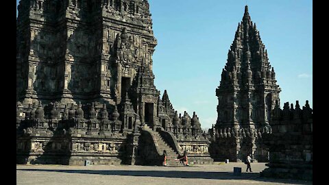 The historical heritage of the Prambanan temple