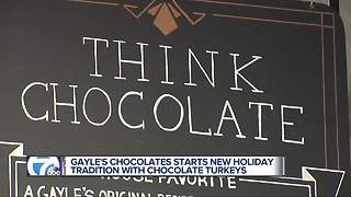 Gayle's Chocolates starts new holiday tradition with chocolate turkeys