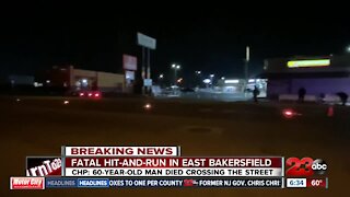 Fatal hit-and-run in East Bakersfield