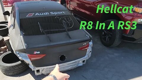 Audi R8 Stuffed In A RS3, Cheap Hellcat, Scatpack and More.