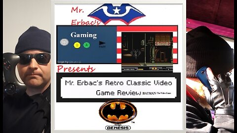 Mr. Erbac's Retro Classic Video Game Review - Batman: The Video Game (Sega Genesis)