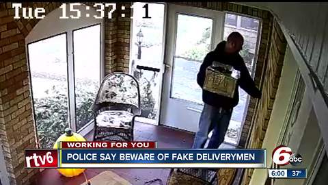 Phony deliveryman attempts to gain access into Broad Ripple home