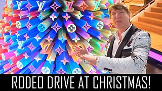 CHRISTMAS LIGHTS ON RODEO DRIVE!!