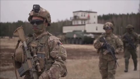 Poland training with 82nd Airborne Paratroopers