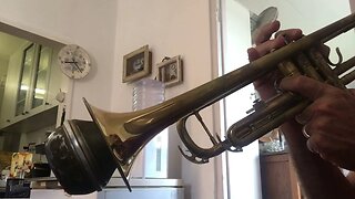 Mansion Over the Hilltop with Live Trumpet Valve View