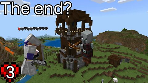 Minecraft hardcore Ep.3 The end?