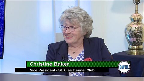 Dog Tales: Christine Baker, Vice President of the St. Clair Kennel Club - Dog Show Sept. 16th & 17th