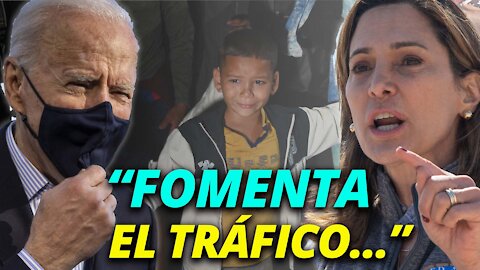 La republicana María Salazar acusa a la administración Biden de fomentar el tráfico sexual de niños