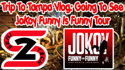 Trip To Tampa Vlog: Going to See JoKoy Funny is Funny Tour