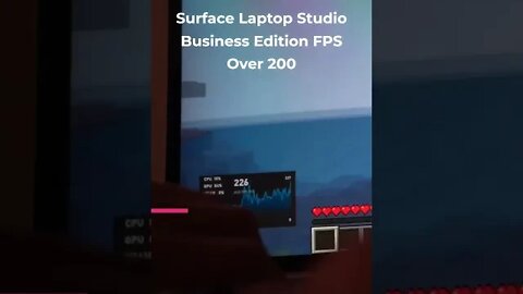 200+ fps Surface Laptop Studio Business Edition on Minecraft #shorts