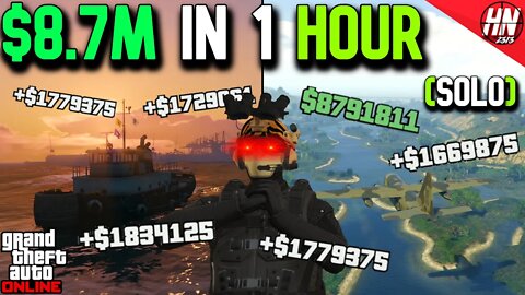 How I Made $8.7M In Under One Hour In GTA Online!