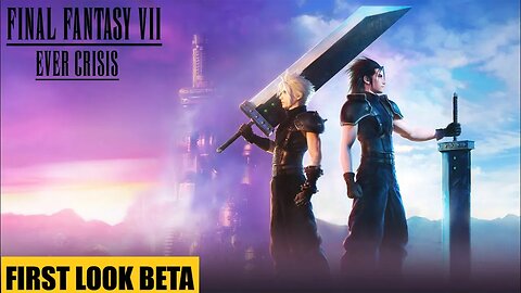 Final Fantasy VII Ever Crisis i got invited to the beta