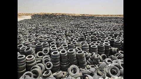 World's Biggest Tyre Graveyard in 2023.