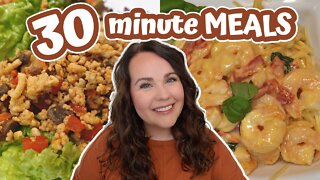 30 MINUTE EASY MEALS | EASY DINNER IDEAS | WHATS FOR DINNER