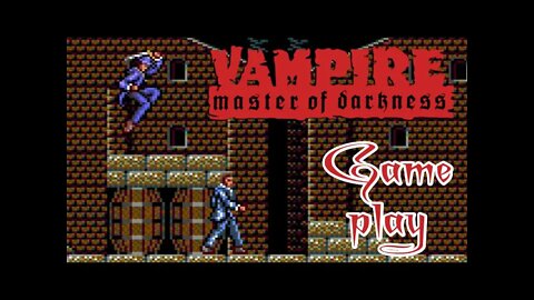 🎃 Vampire: Master of Darkness - Game Gear Gameplay 🎃 😎Benjamillion