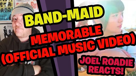 BAND-MAID / Memorable (Official Music Video) - Roadie Reacts