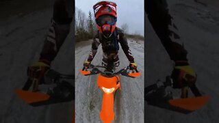 That time of the year 🥶 #winter #dirtbike #cold #motocross #studs #insta360oner