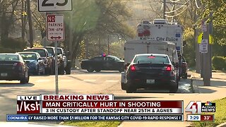 Early morning standoff ends for KCPD