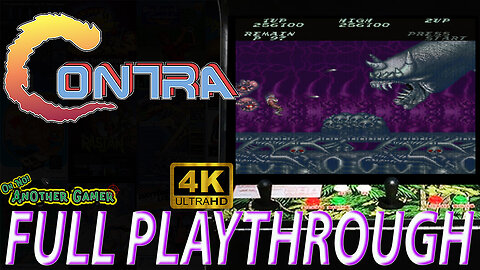 Contra (1987) [Arcade] 🕹🔥 Intro + Gameplay (full playthrough)