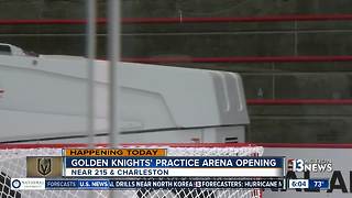 Vegas Golden Knights celebrate opening of practice facility