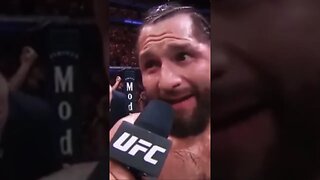 Jorge Masvidal’s epic retirement speech…