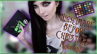 Trying the Nightmare Before Christmas x Revolution Palette!