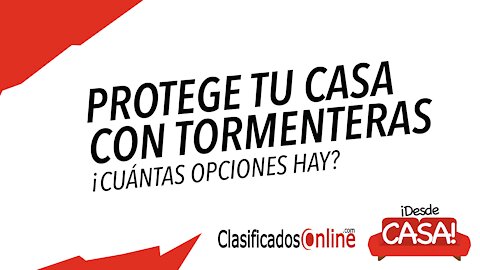 ¿Cuál es la tormentera ideal para mi ventana? - ClasificadosOnline.com