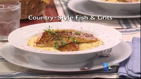 Mr. Food - Country Style Fish and Grits