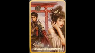 #18 Heal Yourself Reading Cards ~ Say What You Mean