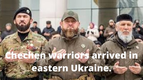 Chechen warriors arrived in eastern Ukraine. #ww3