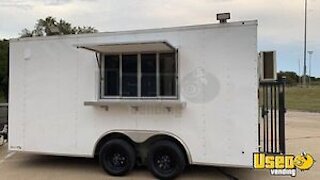 Brand New 2022 8.5' x 16' Commercial Mobile Kitchen | NEW Food Concession Trailer for Sale in Texas