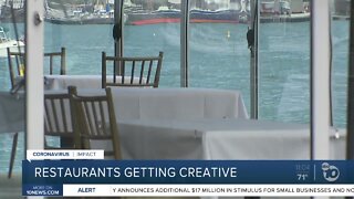 Restaurants get creative under indoor restrictions