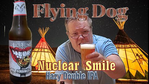 Crafting Buzz: Unleashing the Canine Nuclear Smile with Flying Dog's Hazy Double IPA!
