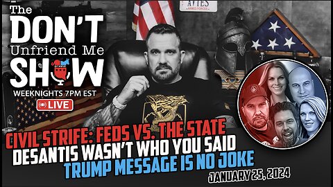 The DUM Show Live: 🚨 Feds Vs. The State // Trump Is Coming Hard // DeSantis Was Good // Much More…