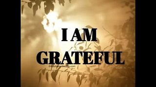 Gratitude Affirmation - What Are You Grateful For this Thanksgiving