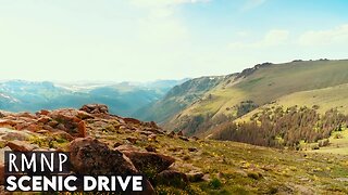 Scenic Tundra Tour (Trail Ridge Road) Rocky Mountain National Park | Nature Relaxation (Sony A7siii)