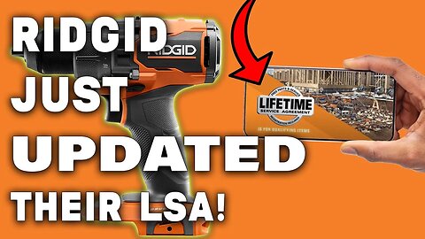 If you use RIDGID Tools you REALLY need to watch this video