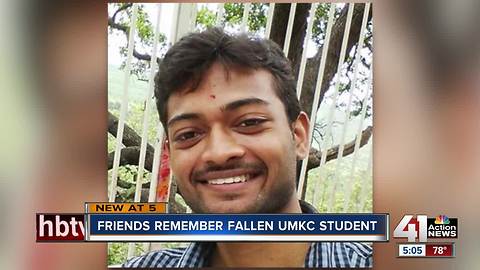 Family, friends gather to remember slain UMKC student, Sharath Koppu