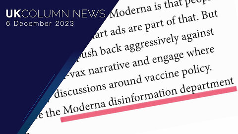 Moderna Products Focussing On AI Everywhere - UK Column News