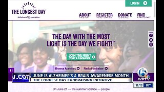 June is Alzheimer's and brain awareness month