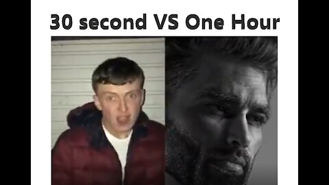 Average Fan VS Average Enjoyer Giga Chad Meme One Hour