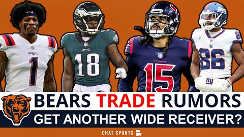 4 Wide Receivers The Chicago Bears Should Sign Or Trade For