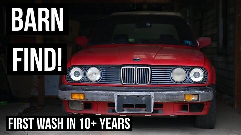 Restoring An Abandoned E30!! (Crazy barn find!) Pt. 1