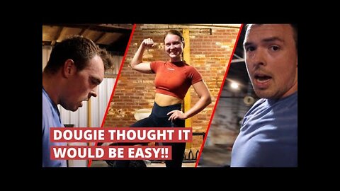 Making My Husband Do Insane HIIT Workout | with Sara of Taylor Chip