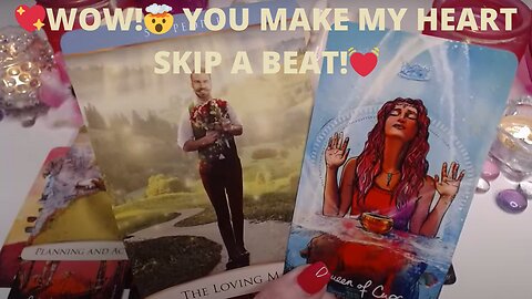 💖WOW!🤯 YOU MAKE MY HEART SKIP A BEAT!💓 I WANT TO GROW OLD W/YOU💘 LOVE TAROT COLLECTIVE READING ✨