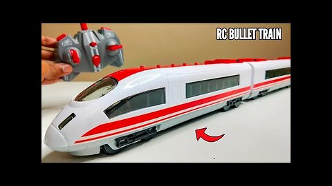 RC Longest & Fastest Bullet Train Unboxing & Testing - Chatpat toy tv
