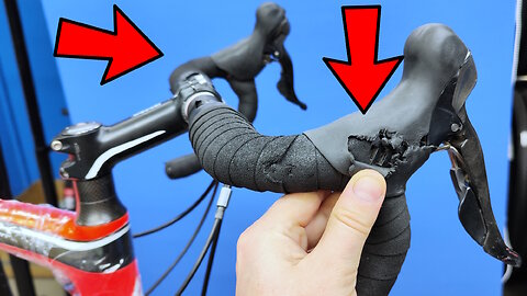 How to replace road bike shifter covers. Shimano ultegra st-6700 shift-brake levers hoods